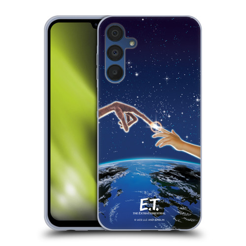 E.T. Graphics Touch Finger Soft Gel Case for Samsung Galaxy A15