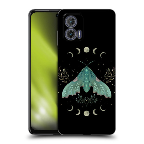 Episodic Drawing Illustration Animals Luna And Moth Soft Gel Case for Motorola Moto G73 5G
