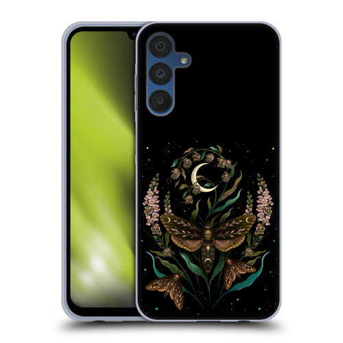 Episodic Drawing Illustration Animals Death Head Soft Gel Case for Samsung Galaxy A15