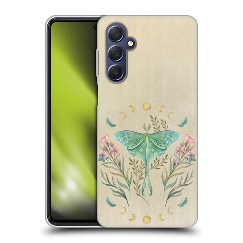 Episodic Drawing Illustration Animals Luna And Forester Vintage Soft Gel Case for Samsung Galaxy M54 5G