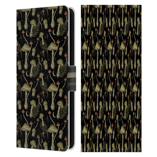 Episodic Drawing Pattern Death Cap Leather Book Wallet Case Cover For Samsung Galaxy S23 FE 5G