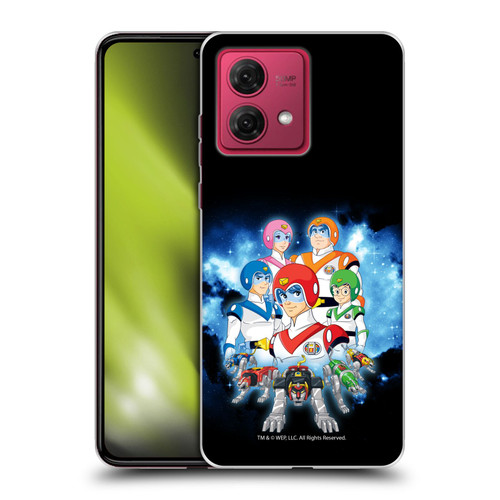 Voltron Character Art Group Soft Gel Case for Motorola Moto G84 5G