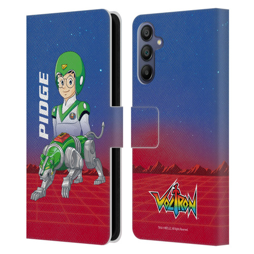 Voltron Character Art Pidge Leather Book Wallet Case Cover For Samsung Galaxy A15