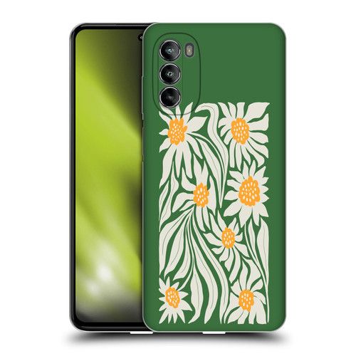 Ayeyokp Plants And Flowers Sunflowers Green Soft Gel Case for Motorola Moto G82 5G