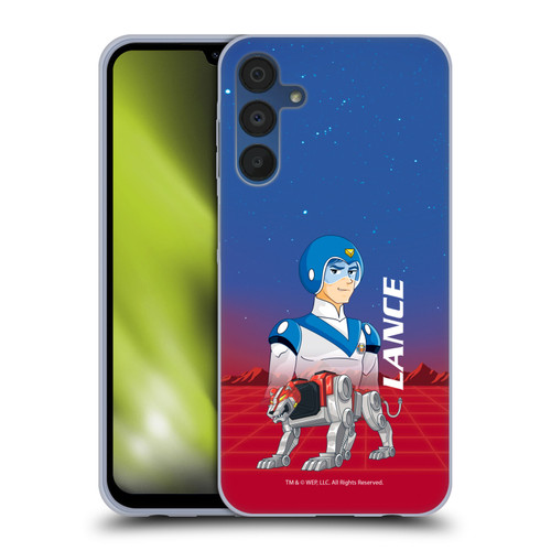 Voltron Character Art Lance Soft Gel Case for Samsung Galaxy A15