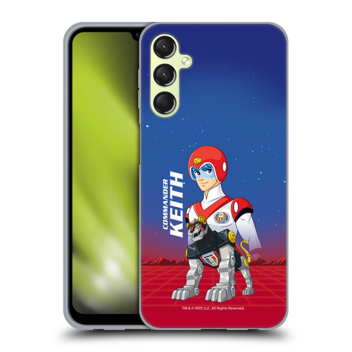 Voltron Character Art Commander Keith Soft Gel Case for Samsung Galaxy A24 4G / Galaxy M34 5G