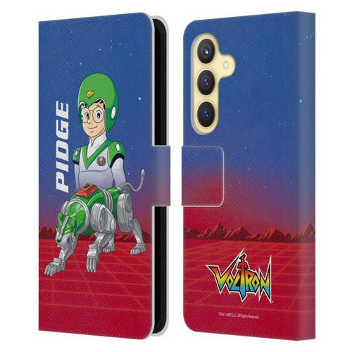 Voltron Character Art Pidge Leather Book Wallet Case Cover For Samsung Galaxy S24 5G