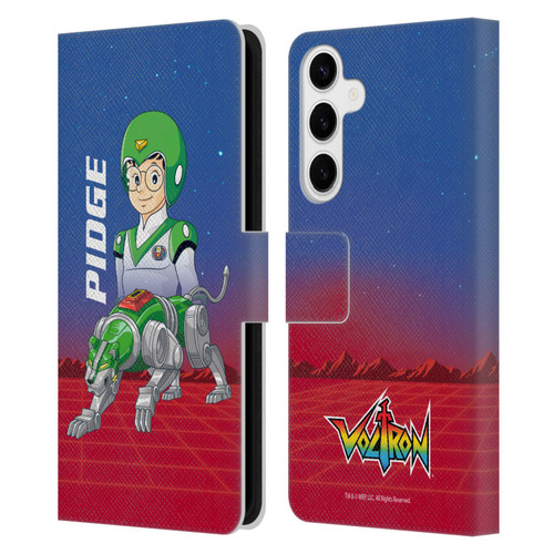 Voltron Character Art Pidge Leather Book Wallet Case Cover For Samsung Galaxy S24+ 5G