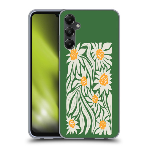 Ayeyokp Plants And Flowers Sunflowers Green Soft Gel Case for Samsung Galaxy A05s