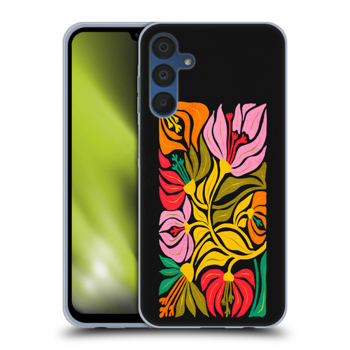 Ayeyokp Plants And Flowers Flor De Mar Flower Market Soft Gel Case for Samsung Galaxy A15