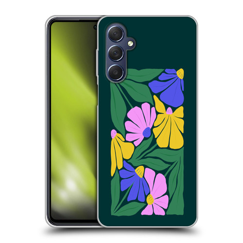 Ayeyokp Plants And Flowers Summer Foliage Flowers Matisse Soft Gel Case for Samsung Galaxy M54 5G