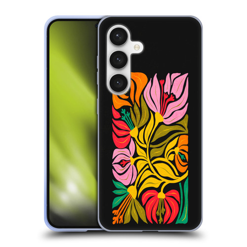 Ayeyokp Plants And Flowers Flor De Mar Flower Market Soft Gel Case for Samsung Galaxy S24 5G