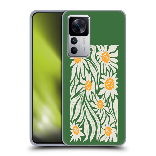 Ayeyokp Plants And Flowers Sunflowers Green Soft Gel Case for Xiaomi 12T 5G / 12T Pro 5G / Redmi K50 Ultra 5G