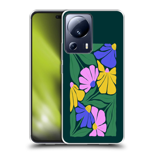 Ayeyokp Plants And Flowers Summer Foliage Flowers Matisse Soft Gel Case for Xiaomi 13 Lite 5G
