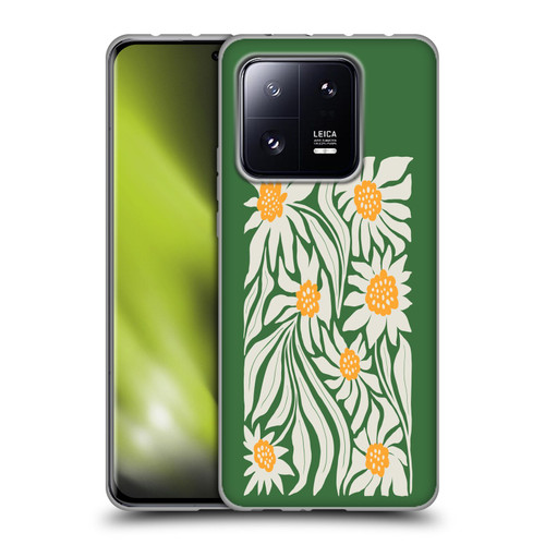 Ayeyokp Plants And Flowers Sunflowers Green Soft Gel Case for Xiaomi 13 Pro 5G