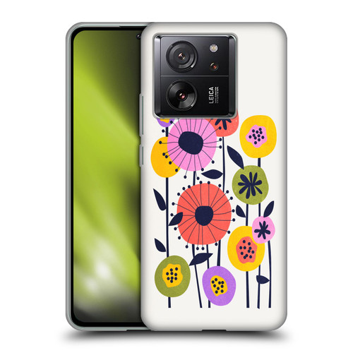 Ayeyokp Plants And Flowers Minimal Flower Market Soft Gel Case for Xiaomi 13T 5G / 13T Pro 5G