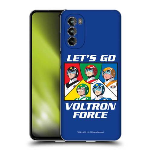 Voltron Graphics Go Voltron Force Soft Gel Case for Motorola Moto G82 5G