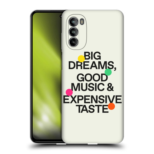 Ayeyokp Pop Big Dreams, Good Music Soft Gel Case for Motorola Moto G82 5G