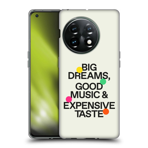 Ayeyokp Pop Big Dreams, Good Music Soft Gel Case for OnePlus 11 5G