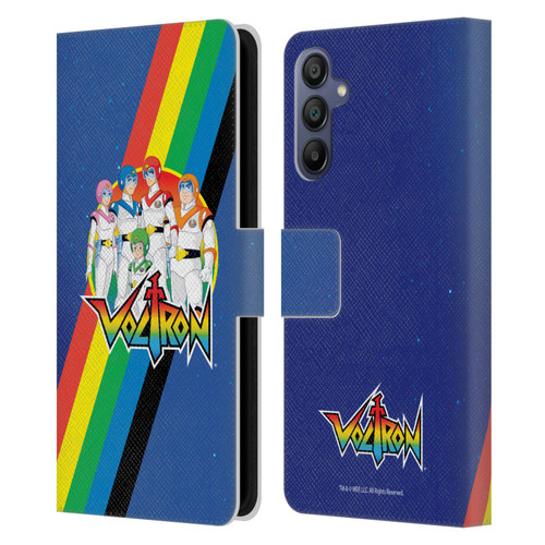 Voltron Graphics Group Leather Book Wallet Case Cover For Samsung Galaxy A15