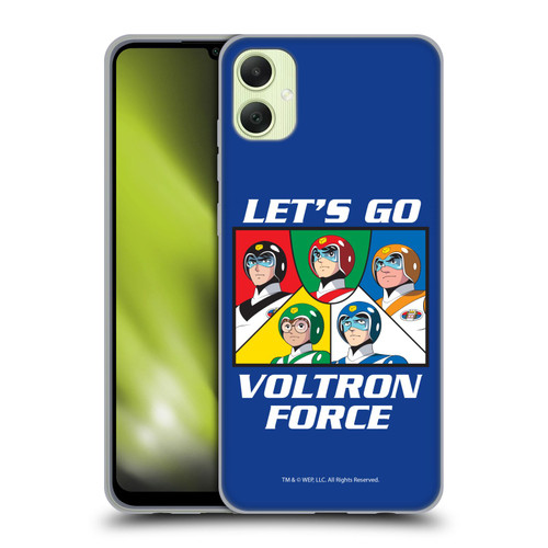 Voltron Graphics Go Voltron Force Soft Gel Case for Samsung Galaxy A05