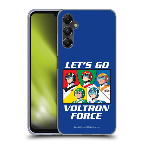 Voltron Graphics Go Voltron Force Soft Gel Case for Samsung Galaxy A05s