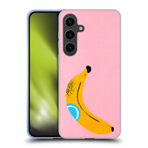 Ayeyokp Pop Banana Pop Art Soft Gel Case for Samsung Galaxy S24+ 5G