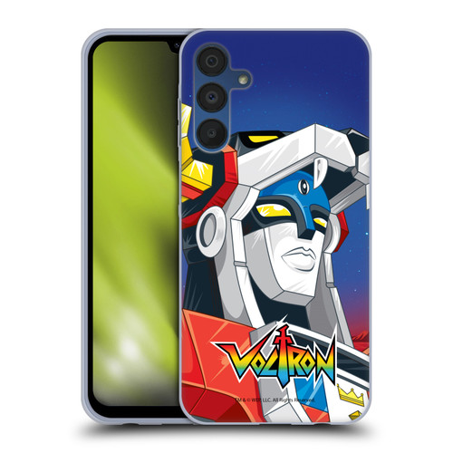 Voltron Graphics Head Soft Gel Case for Samsung Galaxy A15