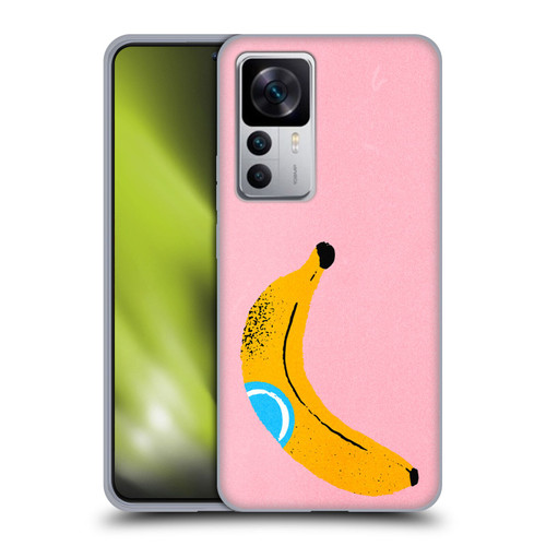 Ayeyokp Pop Banana Pop Art Soft Gel Case for Xiaomi 12T 5G / 12T Pro 5G / Redmi K50 Ultra 5G
