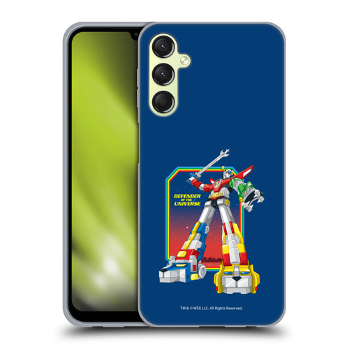 Voltron Graphics Defender Of Universe Plain Soft Gel Case for Samsung Galaxy A24 4G / Galaxy M34 5G