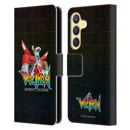 Voltron Graphics Defender Of The Universe Leather Book Wallet Case Cover For Samsung Galaxy S24 5G