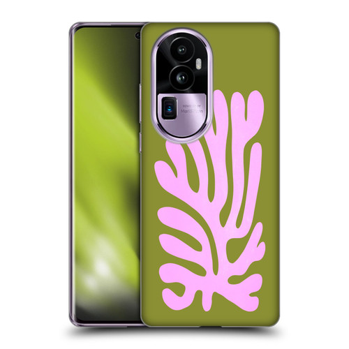 Ayeyokp Plant Pattern Abstract Soft Gel Case for OPPO Reno10 Pro+