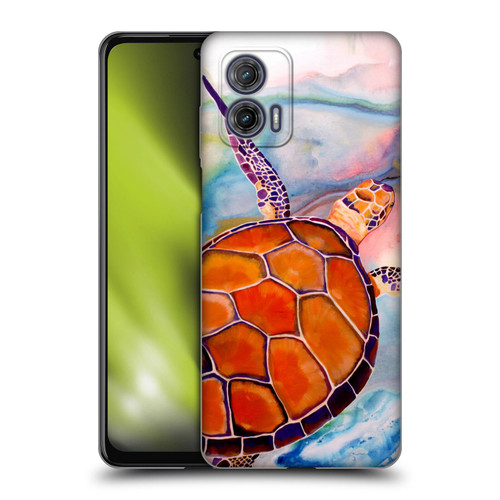 Jody Wright Animals Tranquility Sea Turtle Soft Gel Case for Motorola Moto G73 5G