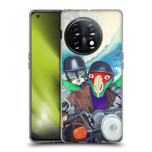 Jody Wright Animals Bikers Different Strokes Soft Gel Case for OnePlus 11 5G