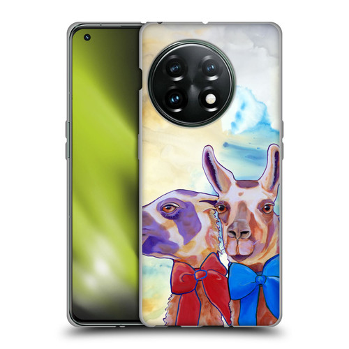 Jody Wright Animals Lovely Llamas Soft Gel Case for OnePlus 11 5G