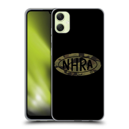National Hot Rod Association Graphics Camouflage Logo Soft Gel Case for Samsung Galaxy A05
