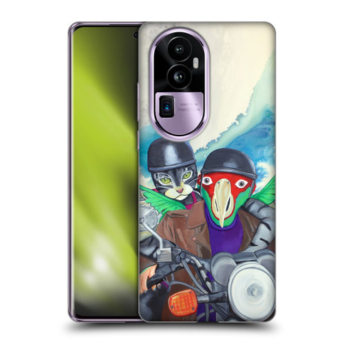 Jody Wright Animals Bikers Different Strokes Soft Gel Case for OPPO Reno10 Pro+