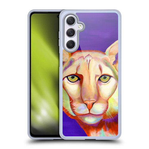 Jody Wright Animals Panther Soft Gel Case for Samsung Galaxy M54 5G