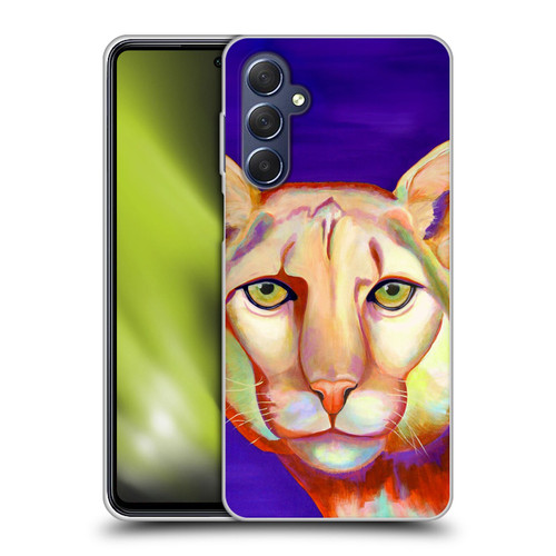 Jody Wright Animals Panther Soft Gel Case for Samsung Galaxy M54 5G