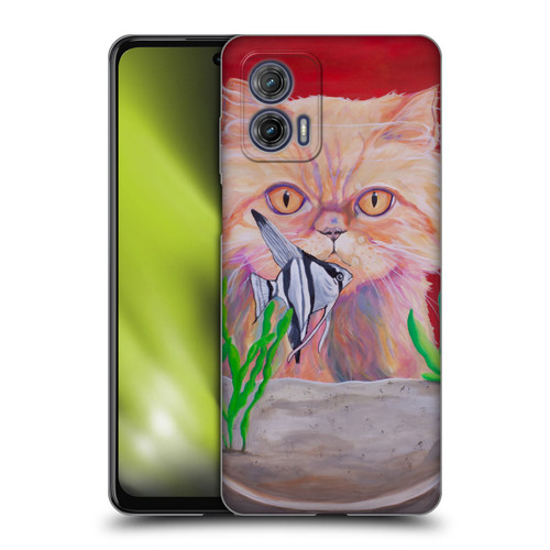 Jody Wright Dog And Cat Collection Infinite Possibilities Soft Gel Case for Motorola Moto G73 5G