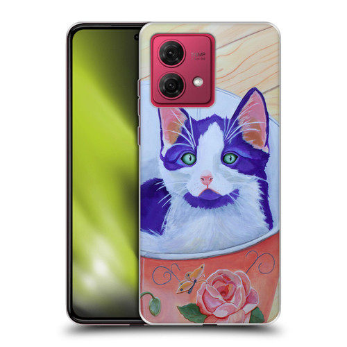 Jody Wright Dog And Cat Collection Bucket Of Love Soft Gel Case for Motorola Moto G84 5G