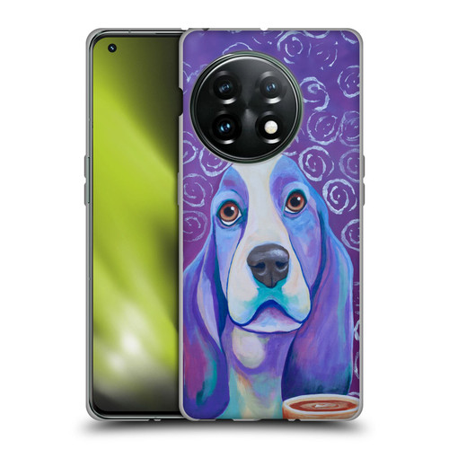 Jody Wright Dog And Cat Collection Caffeine Is Mandatory Soft Gel Case for OnePlus 11 5G