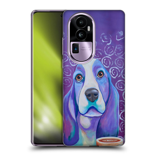 Jody Wright Dog And Cat Collection Caffeine Is Mandatory Soft Gel Case for OPPO Reno10 Pro+