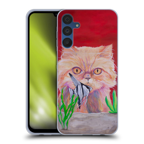 Jody Wright Dog And Cat Collection Infinite Possibilities Soft Gel Case for Samsung Galaxy A15
