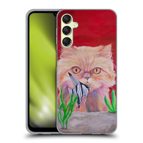 Jody Wright Dog And Cat Collection Infinite Possibilities Soft Gel Case for Samsung Galaxy A24 4G / Galaxy M34 5G