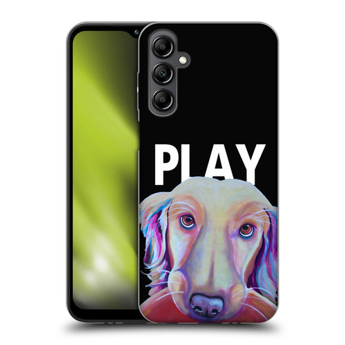 Jody Wright Dog And Cat Collection Playful Soft Gel Case for Samsung Galaxy M14 5G