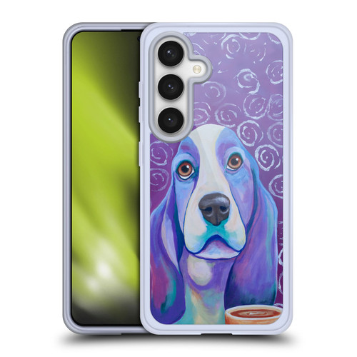 Jody Wright Dog And Cat Collection Caffeine Is Mandatory Soft Gel Case for Samsung Galaxy S24 5G