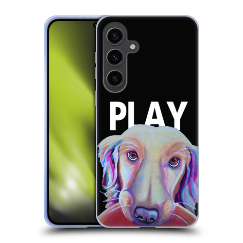 Jody Wright Dog And Cat Collection Playful Soft Gel Case for Samsung Galaxy S24+ 5G