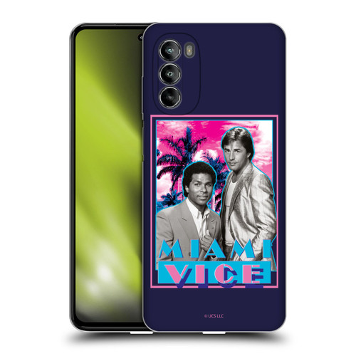Miami Vice Art Gotchya Soft Gel Case for Motorola Moto G82 5G