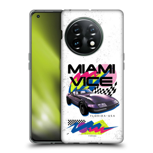 Miami Vice Art Car Soft Gel Case for OnePlus 11 5G